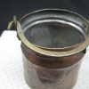 19th French Hand Forged-Wrought Copper Small Jardiniere/pot with Handle - Image 9