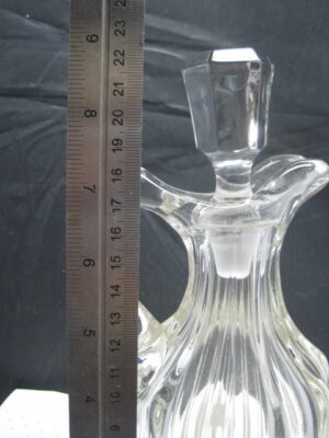 American Blown Glass Colonial Peerless Paneled Water Carafe / Decanter ca 1900's - Image 9