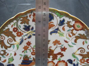 Gaudy Dutch Staffordshire Plate - Old Castle Mark - Image 5