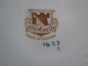 Gaudy Dutch Staffordshire Plate - Old Castle Mark - Image 3