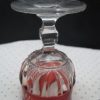 1893 Chicago Worlds Fair Ruby Stemware - American Pressed Glass Diamond/Draped - SOLD - Image 2