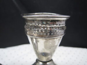 Sterling Silver Candlesticks Candle Holders Weighted Pair - Image 3