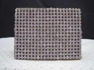 Vintage Rhinestone Cigarette case