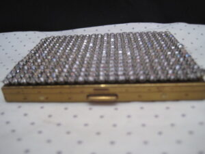 Vintage Rhinestone Cigarette case - Image 7