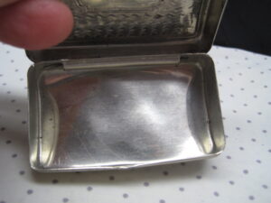 Silver Trinket or Snuff Box - Image 6