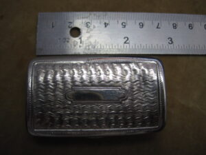 Silver Trinket or Snuff Box - Image 7