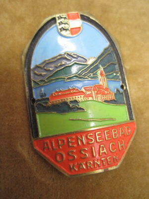 Bavarian & Austrian Walking Cane Sheilds - Image 14