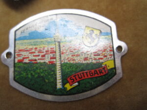 Bavarian & Austrian Walking Cane Sheilds - Image 17