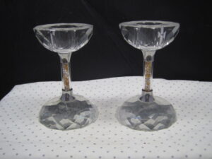 Oleg Cassini pair Candlestick holders - Image 3