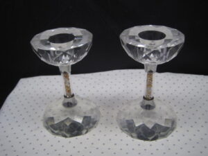 Oleg Cassini pair Candlestick holders