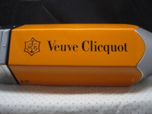 Veuve Clicquot Champagne Orange Pencil Metal Tin - Image 7