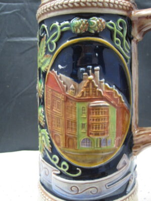 Gerz West Germany Lidded Beer Stein Mug Munchen - Image 8