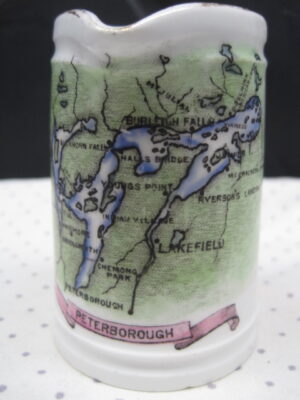 Peterbourgh Ontario Souvenir Creamer - Foley China, England