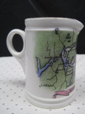 Peterbourgh Ontario Souvenir Creamer - Foley China, England - Image 8