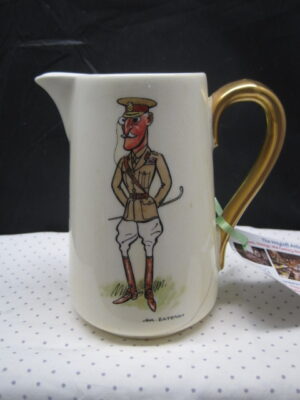 Royal Doulton Military Cartoons Jug ~ H.M. Bateman