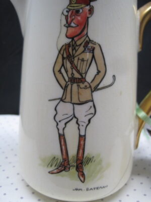 Royal Doulton Military Cartoons Jug ~ H.M. Bateman - Image 4