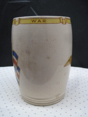 RAF British War Relief Society (BWRS) Ceramic Cup - Copeland Spode - Image 9