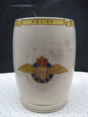 RAF British War Relief Society (BWRS) Ceramic Cup - Copeland Spode - Image 8