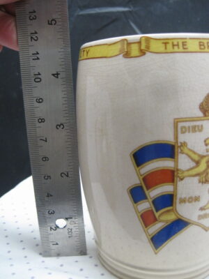 RAF British War Relief Society (BWRS) Ceramic Cup - Copeland Spode - Image 4