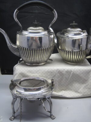 Sheffield Henry Rogers, Sons & Co Silverplate Complete Tea-Coffee Service - Image 4