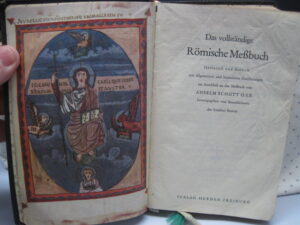 The Complete One Roman Missal -1957  Das Vollstandige Romische MeBbuch-Liturgical Catholic Mass Book - Image 9