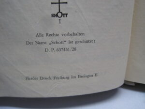 The Complete One Roman Missal -1957  Das Vollstandige Romische MeBbuch-Liturgical Catholic Mass Book - Image 7