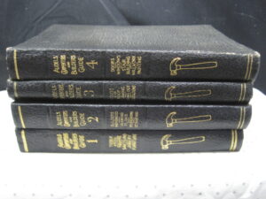 Audels Carpenter & Building Guides- Volume 1 - 4 ~ 1946