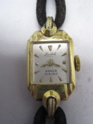 Vtg Anker Watch Woman's -15 rubies Mechanical Watch - Image 8