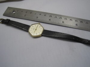 Blumus Hexagon Shaped Watch - leather strap- Germany - Image 3