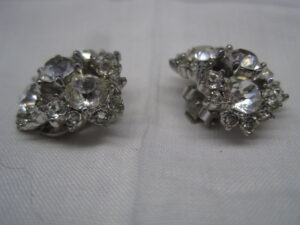 Crystal Dome Cluster MCM Earrings - Bogoff - Image 5