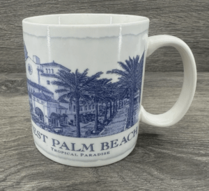 Starbucks Coffee West Palm Beach 18 Oz Tea Mug Cup 2007