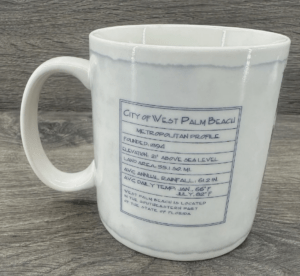 Starbucks Coffee West Palm Beach 18 Oz Tea Mug Cup 2007 - Image 2