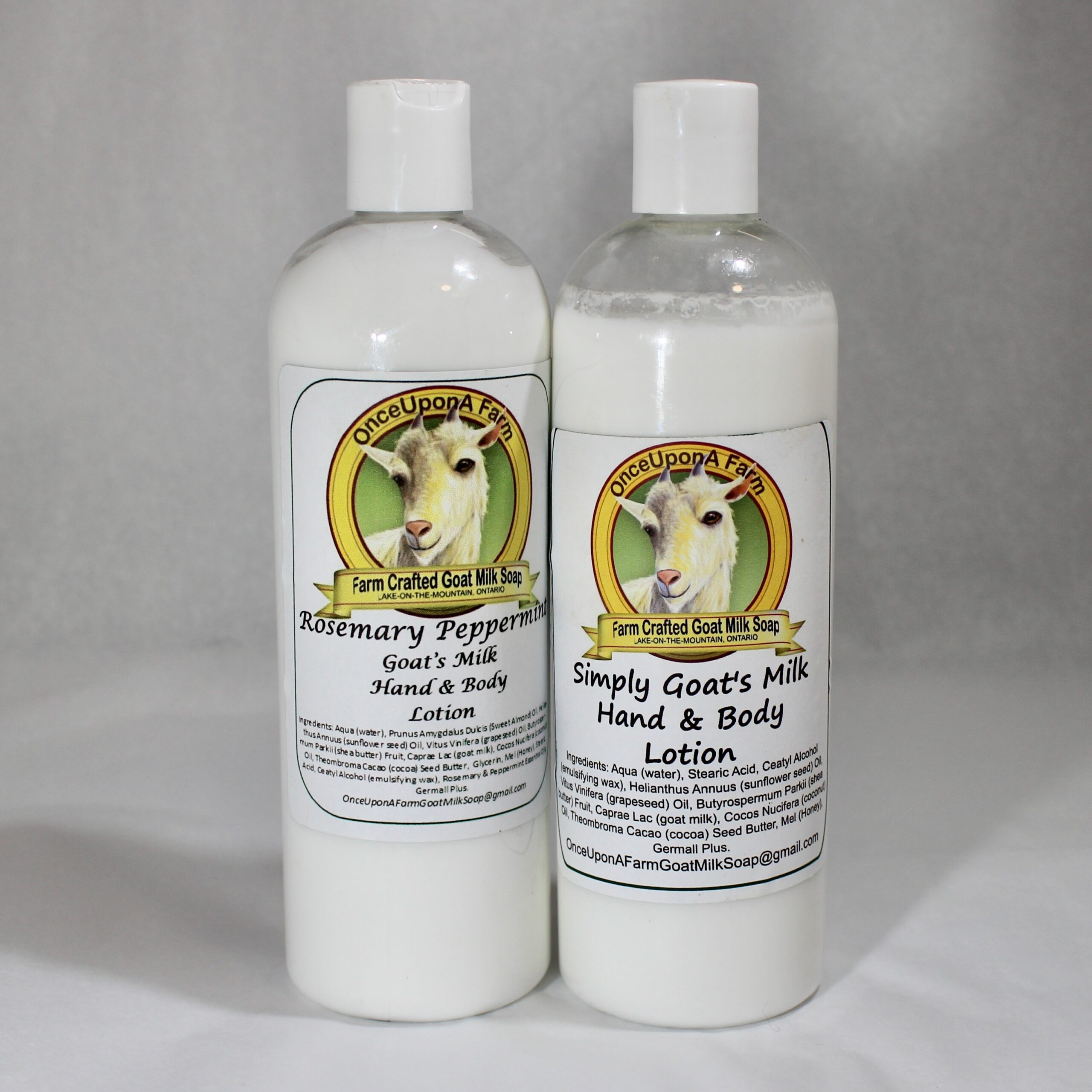 Goat Milk Body Lotion (Lavender, Simply or Rosemary Peppermint)~ Once Upon A Farm