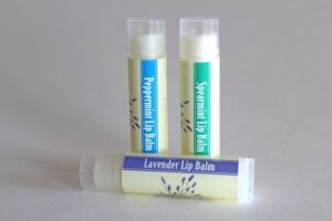 Lip Balm - Peppermint, Lavender or Spearmint - PEC Lavender Farm