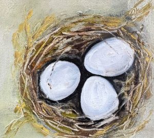 "Nesting XII" ~ Judy Plomer