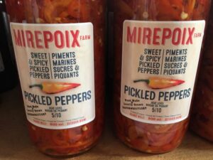 Organic Sweet & Spicy Pickled Peppers - Mirepoix Farms