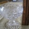 Brilliant Cut Crystal Strawberry Leaf Pattern Glass - RARE - SOLD - Image 4