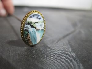 Enamel "Prospect Point", Niagara Falls, NY Hat Pin