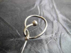 Sterling Art Nouveau In The Style of Charles Horner Hat Pin