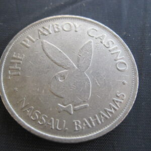 1 Dollar Playboy Casino Nassau Bahamas, Gambling Token