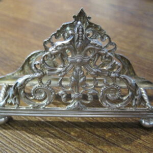 Sheffield Sterling Silver Ladies Calling Card Holder  - Hutton & Sons c 1902