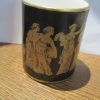 Hammersley Black & Gold Greek Fresco Smoking Set - Ashtray & Cigarette Holder 1930s - SOLD - Image 7
