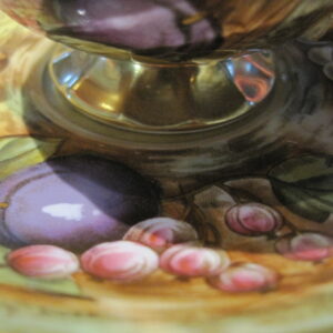 Alternative view of Gold Aynsley Orchard Hand Painted Cup and Saucer