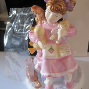 "Bedtime Story" Childhood Memories Series, Royal Doulton Figurine