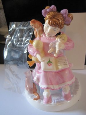"Bedtime Story" Childhood Memories Series, Royal Doulton Figurine