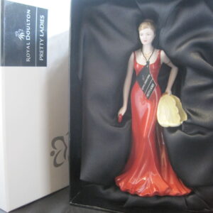 Alternative view of "Midnight Premier" Pretty Ladies Series Royal Doulton Figurine HN 4765