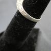 10K White Solid Gold Peace Ring 2.5 grams - Image 5