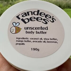 Alternative view of Body Butters - Unscented, Honey or Lavender ~ Randy's Bees