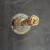 Cloisonné Miniature Bell Floral Design Brass Bell SOLD - Image 2