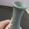 Wedgwood Sage Green Jasperware Cupid Bud Vase - Image 8